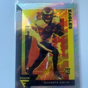 2021 DeVonta Smith Chronicles Flux Silver Prizm RC 🔥Eagles🔥